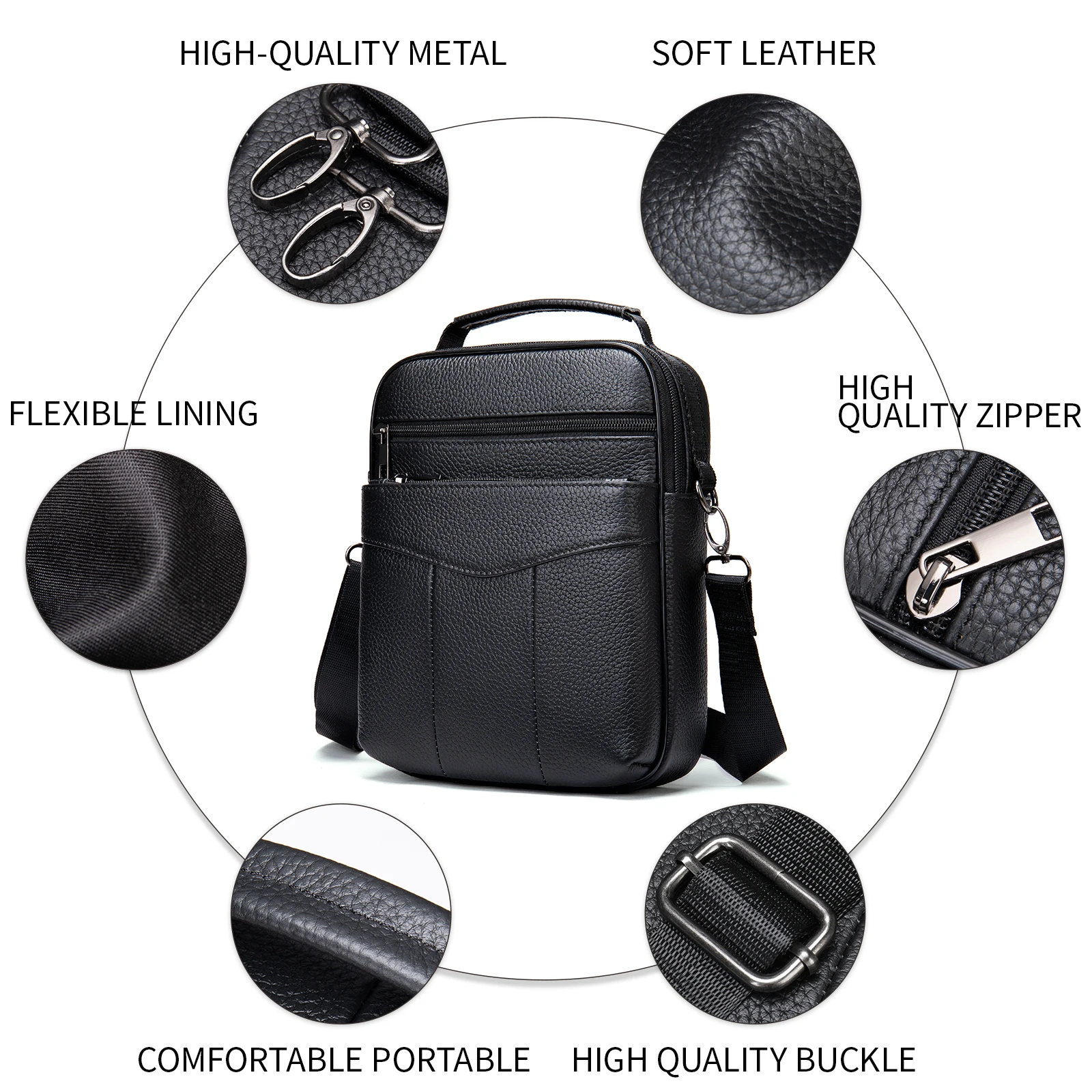 Marrant 7457 Genuine Leather Crossbody Bags for Men Messenger Bag Leather Designer Men's Shoulder Bags Male Handbag Marrant 7457 Genuine Leather Crossbody Bags for Men Messenger Bag Leather Designer Men's Shoulder Bags Male Handbag