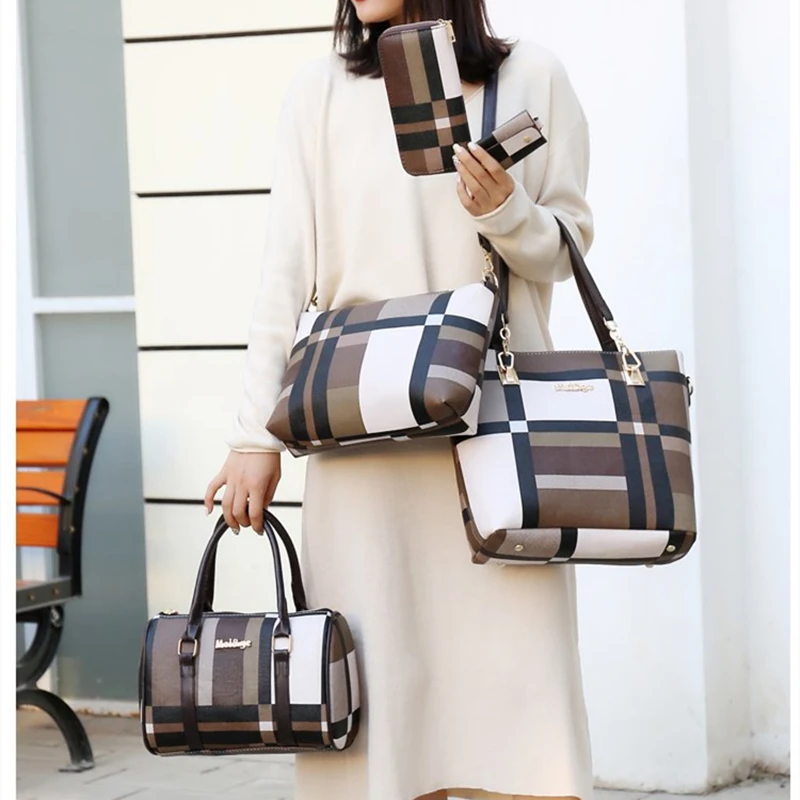 Fashion Ladies Bag Handbags Sets 6 in 1 Handbag for Women Fashion Ladies Bag Handbags Sets 6 in 1 Handbag for Women