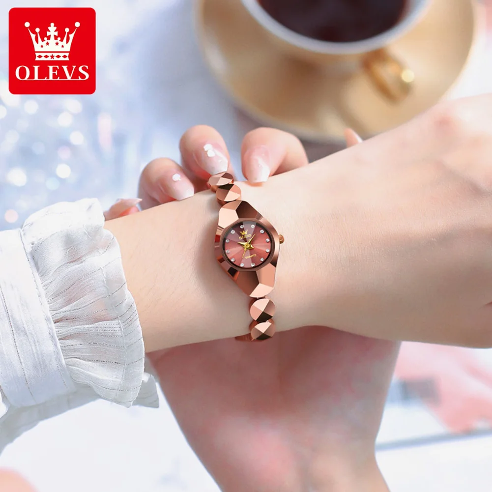 OLEVS 7007 custom oem logo Luxury Classic Waterproof reloj Tungsten Steel Strap Sport Fashion business Quartz Watch for Women OLEVS 7007 custom oem logo Luxury Classic Waterproof reloj Tungsten Steel Strap Sport Fashion business Quartz Watch for Women