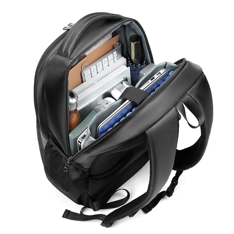 Factory new wholesale custom logo oem business men waterproof school bags laptop backpack for men