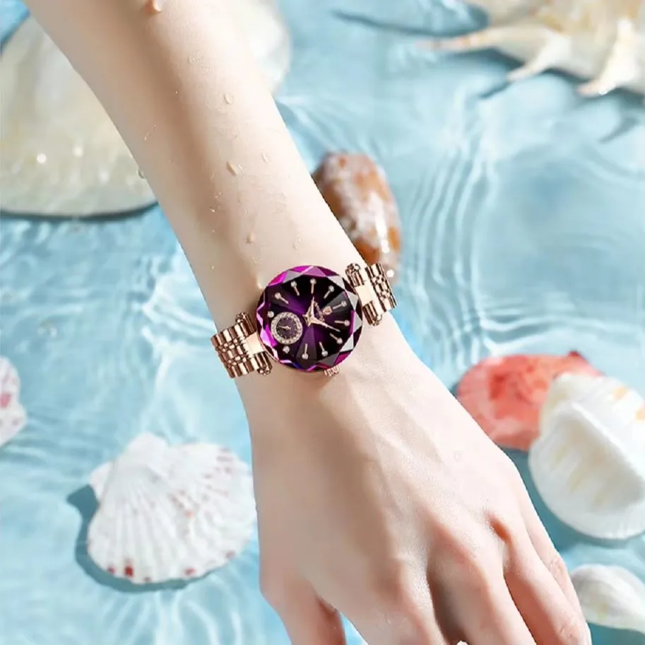 Poedagar 719 Luxury Watch Steel Quartz Waterproof Wristwatch Fashion Diamond Lady Watch Rose Gold Stainless Steel For Women Poedagar 719 Luxury Watch Steel Quartz Waterproof Wristwatch Fashion Diamond Lady Watch Rose Gold Stainless Steel For Women