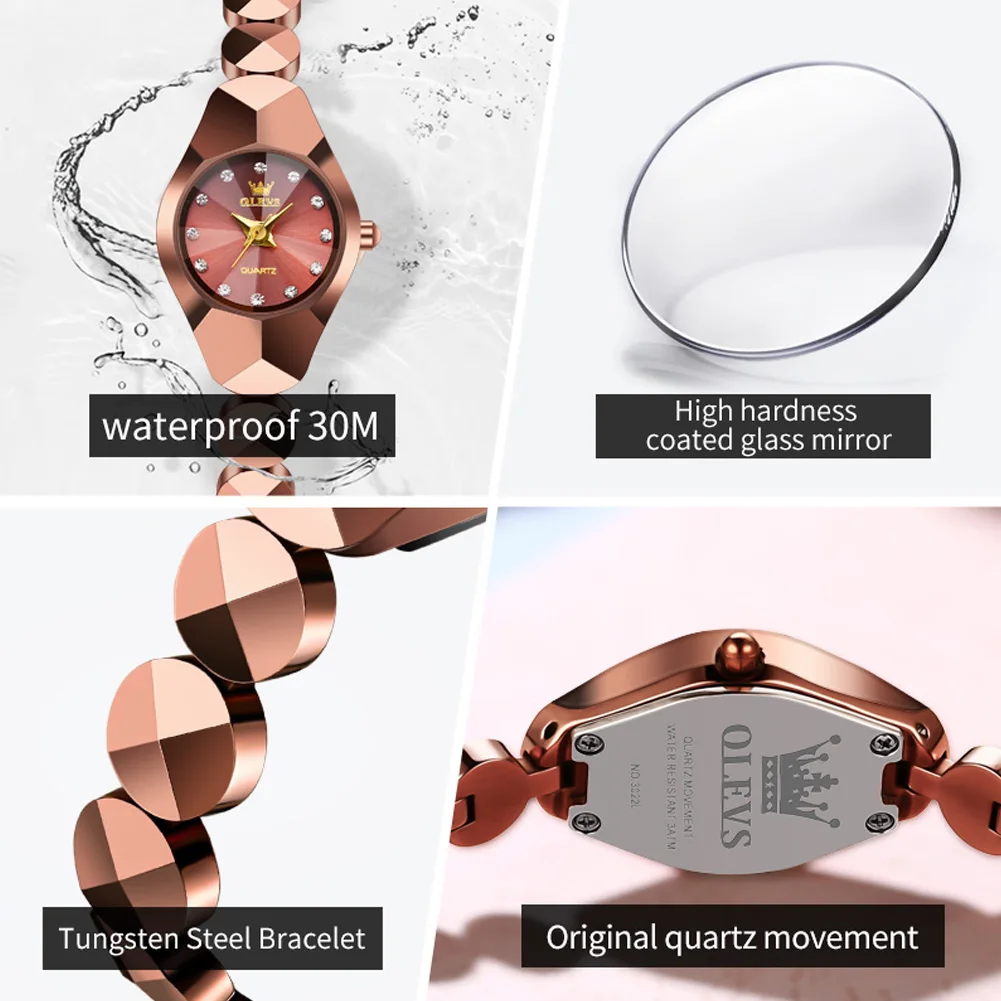 OLEVS 7007 custom oem logo Luxury Classic Waterproof reloj Tungsten Steel Strap Sport Fashion business Quartz Watch for Women OLEVS 7007 custom oem logo Luxury Classic Waterproof reloj Tungsten Steel Strap Sport Fashion business Quartz Watch for Women