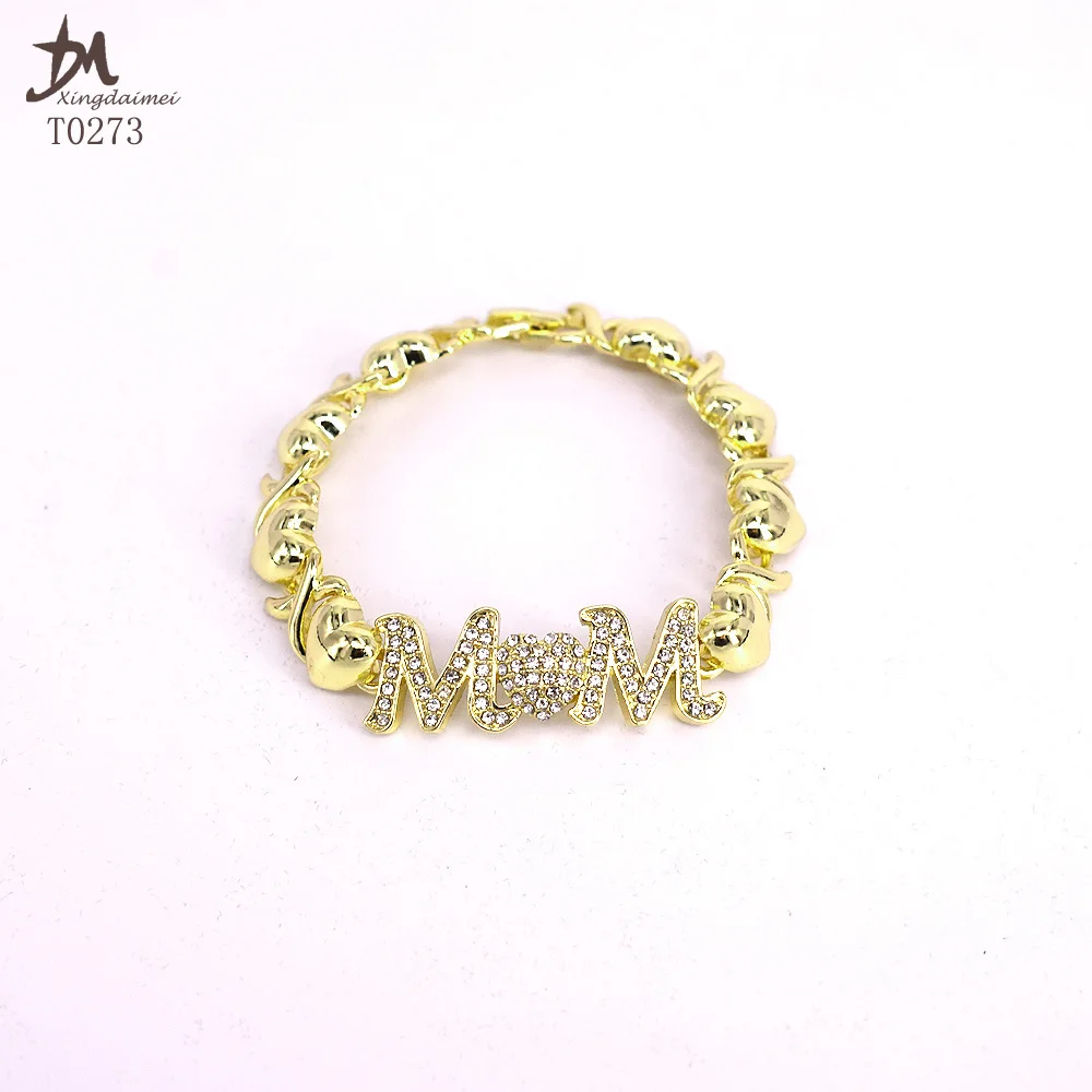 T0273 Mother's Day gift high quality 18K gold-plated MOM jewelry set