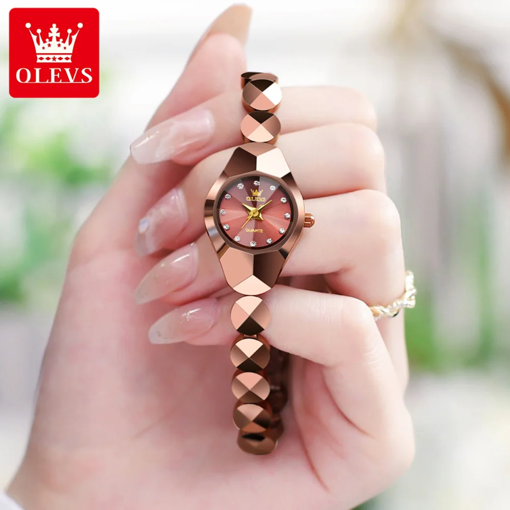 OLEVS 7007 custom oem logo Luxury Classic Waterproof reloj Tungsten Steel Strap Sport Fashion business Quartz Watch for Women OLEVS 7007 custom oem logo Luxury Classic Waterproof reloj Tungsten Steel Strap Sport Fashion business Quartz Watch for Women