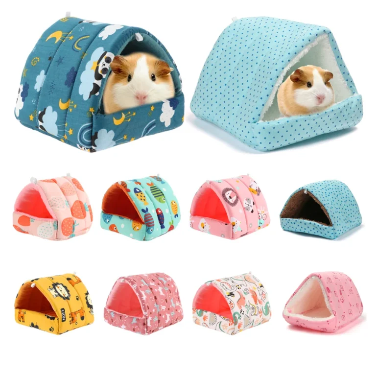Hamster Rodents Hideaway Toy Gerbil Bed Hideouts Pet Tunnel Cave for Ferrets Hamster Toy Guinea Pigs Toy B03D