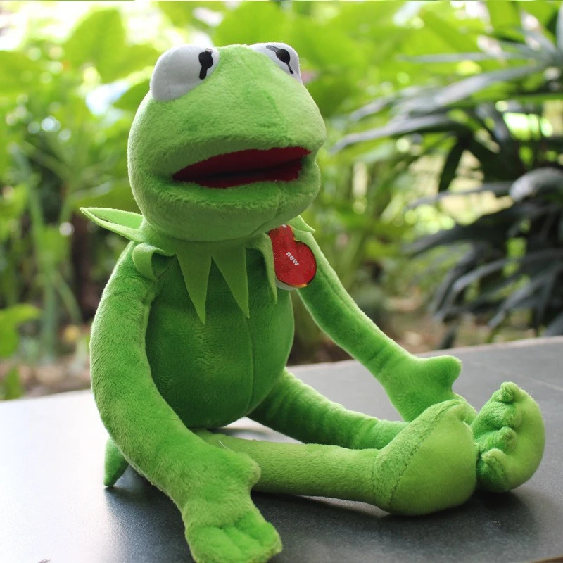 40cm Plush Kermit Frog Frogs Doll The Muppet Show Plush Toys Birthday Christmas Plush Stuffed Doll For Kids 40cm Plush Kermit Frog Frogs Doll The Muppet Show Plush Toys Birthday Christmas Plush Stuffed Doll For Kids