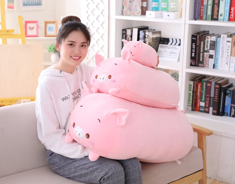 Animal Sweet Dinosaur Pig Cat Bear Plush Toy Soft Cartoon Panda Hamster Elephant Deer Stuffed Doll Baby Pillow Gift Animal Sweet Dinosaur Pig Cat Bear Plush Toy Soft Cartoon Panda Hamster Elephant Deer Stuffed Doll Baby Pillow Gift