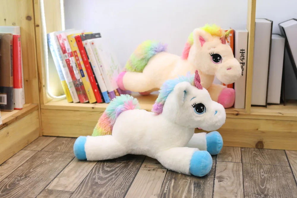 40cm 60cm 80cm Rainbow Unicorn Plush Toys Kawaii Kids Toys Stuffed Cartoon Animal Baby Doll Children Christmas Birthday Gift 40cm 60cm 80cm Rainbow Unicorn Plush Toys Kawaii Kids Toys Stuffed Cartoon Animal Baby Doll Children Christmas Birthday Gift