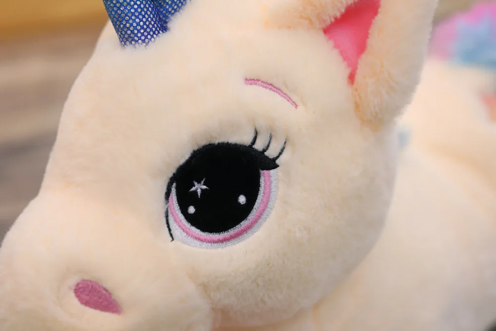 40cm 60cm 80cm Rainbow Unicorn Plush Toys Kawaii Kids Toys Stuffed Cartoon Animal Baby Doll Children Christmas Birthday Gift 40cm 60cm 80cm Rainbow Unicorn Plush Toys Kawaii Kids Toys Stuffed Cartoon Animal Baby Doll Children Christmas Birthday Gift