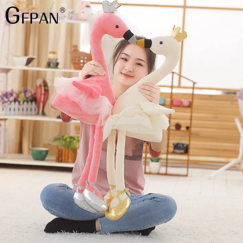 1pc Beautiful Skirt Swan White&Pink Color Super Lovely Animal Stuffed&Plush Baby Cotton Toys Party Doll For Children Girls Kids 1pc Beautiful Skirt Swan White&Pink Color Super Lovely Animal Stuffed&Plush Baby Cotton Toys Party Doll For Children Girls Kids