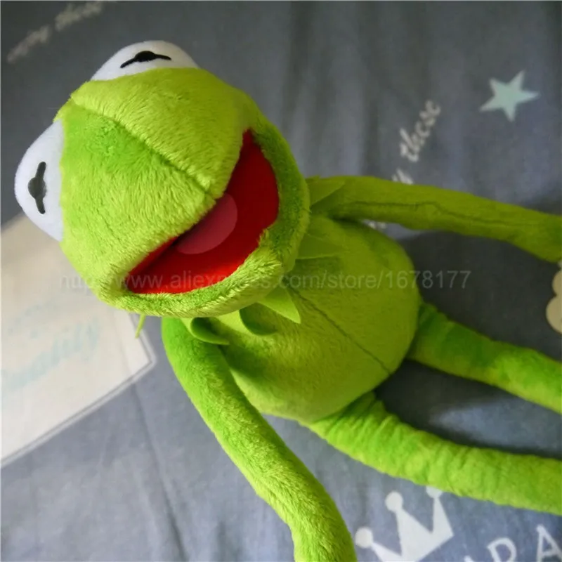 40cm Plush Kermit Frog Frogs Doll The Muppet Show Plush Toys Birthday Christmas Plush Stuffed Doll For Kids 40cm Plush Kermit Frog Frogs Doll The Muppet Show Plush Toys Birthday Christmas Plush Stuffed Doll For Kids