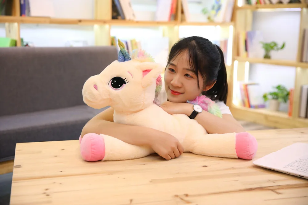 40cm 60cm 80cm Rainbow Unicorn Plush Toys Kawaii Kids Toys Stuffed Cartoon Animal Baby Doll Children Christmas Birthday Gift 40cm 60cm 80cm Rainbow Unicorn Plush Toys Kawaii Kids Toys Stuffed Cartoon Animal Baby Doll Children Christmas Birthday Gift
