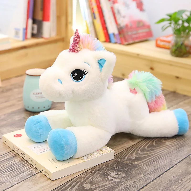 40cm 60cm 80cm Rainbow Unicorn Plush Toys Kawaii Kids Toys Stuffed Cartoon Animal Baby Doll Children Christmas Birthday Gift 40cm 60cm 80cm Rainbow Unicorn Plush Toys Kawaii Kids Toys Stuffed Cartoon Animal Baby Doll Children Christmas Birthday Gift