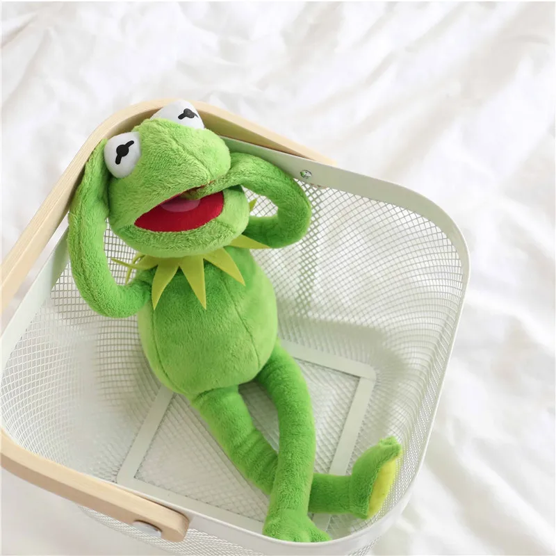 40cm Plush Kermit Frog Frogs Doll The Muppet Show Plush Toys Birthday Christmas Plush Stuffed Doll For Kids 40cm Plush Kermit Frog Frogs Doll The Muppet Show Plush Toys Birthday Christmas Plush Stuffed Doll For Kids
