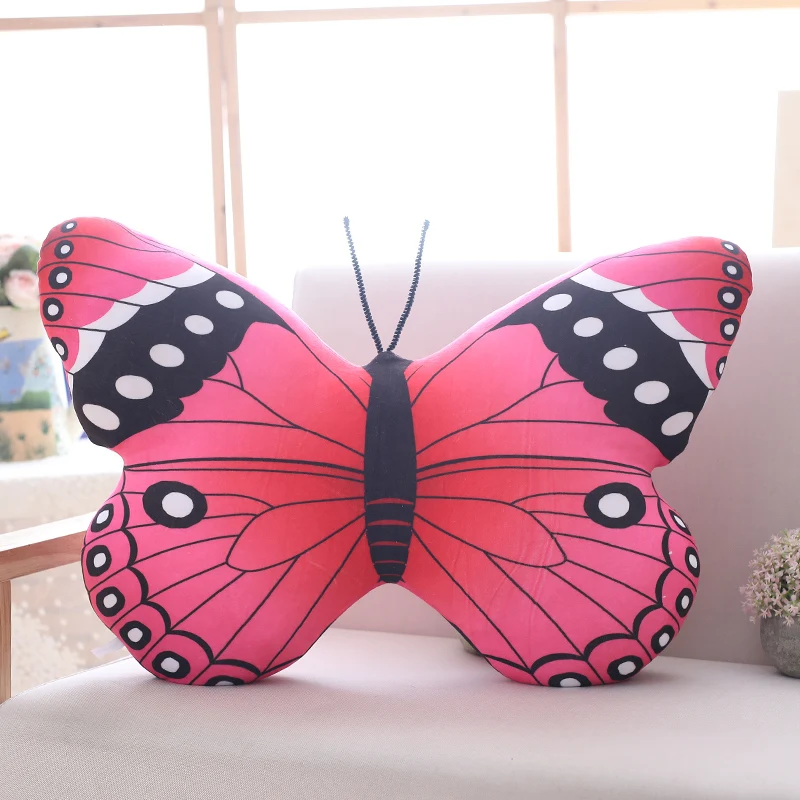 Simulation Soft Butterfly Plush Pillow Toy Stuffed Animals Butterfly Plush Kids Toys Cushion Home Decoration Girl Birthday Gifts Simulation Soft Butterfly Plush Pillow Toy Stuffed Animals Butterfly Plush Kids Toys Cushion Home Decoration Girl Birthday Gifts