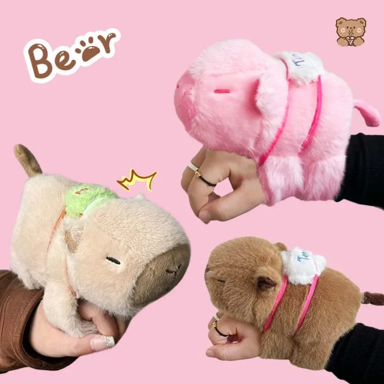 Cute Sitting Animals Red Panda Fox Sloth Cat Soft Plush Dolls Stuffed Capybara Pig Plushie Baby Toys Gifts For Children
