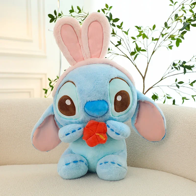 New Blue Pink Lilo & Stitch Hug The Duck Doll Cartoon Angel Plush Toy Cute Anime Soft Stuffed Kawaii Children's Birthday Gift New Blue Pink Lilo & Stitch Hug The Duck Doll Cartoon Angel Plush Toy Cute Anime Soft Stuffed Kawaii Children's Birthday Gift
