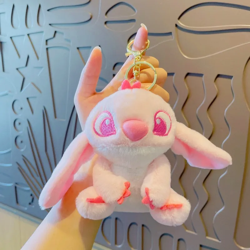 New Blue Pink Lilo & Stitch Hug The Duck Doll Cartoon Angel Plush Toy Cute Anime Soft Stuffed Kawaii Children's Birthday Gift New Blue Pink Lilo & Stitch Hug The Duck Doll Cartoon Angel Plush Toy Cute Anime Soft Stuffed Kawaii Children's Birthday Gift