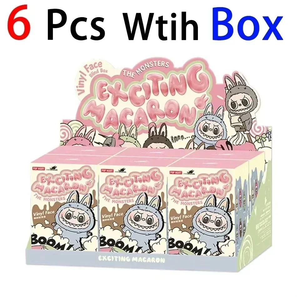 Hot Toys Macaron Monster Labubu V3 Big Into Energy Blind Box Series PVC Labubu Pendant Doll Surprise Box Keychain Birthday Gift Hot Toys Macaron Monster Labubu V3 Big Into Energy Blind Box Series PVC Labubu Pendant Doll Surprise Box Keychain Birthday Gift