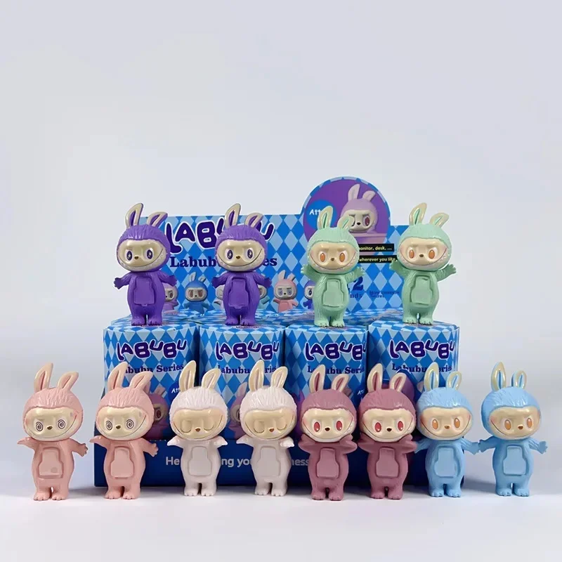 Labubu Hippers Blind Box Mini Figurine Doll Collection Pvc Model Toys Wholesale Children Birthday Christmas Toys Labubu Hippers Blind Box Mini Figurine Doll Collection Pvc Model Toys Wholesale Children Birthday Christmas Toys