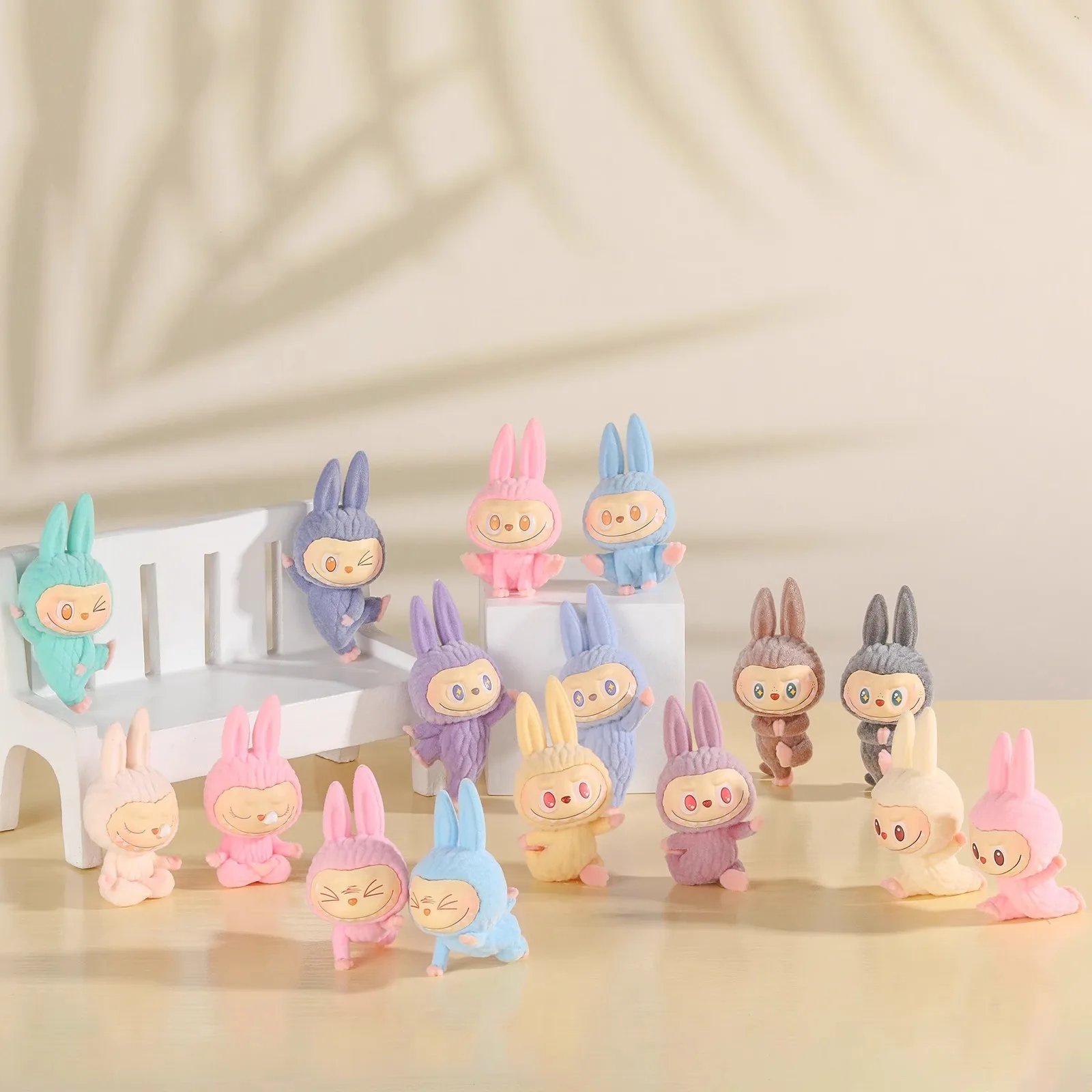 Cartoon Labubu Series Mini Flocking Exquisite Cute Doll Gift Diy Pendant Accessories Decoration Kawaii Toys Gift Cartoon Labubu Series Mini Flocking Exquisite Cute Doll Gift Diy Pendant Accessories Decoration Kawaii Toys Gift