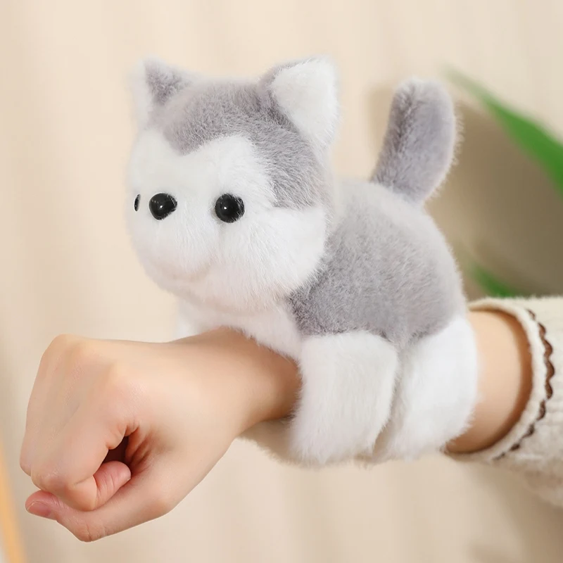 Creative Stuffed Animals Raccoon Fox Husky Cat Monkey Papa Circle Toy Wrapped Around Arm Doll Toys For Kids Birthday Gift Creative Stuffed Animals Raccoon Fox Husky Cat Monkey Papa Circle Toy Wrapped Around Arm Doll Toys For Kids Birthday Gift