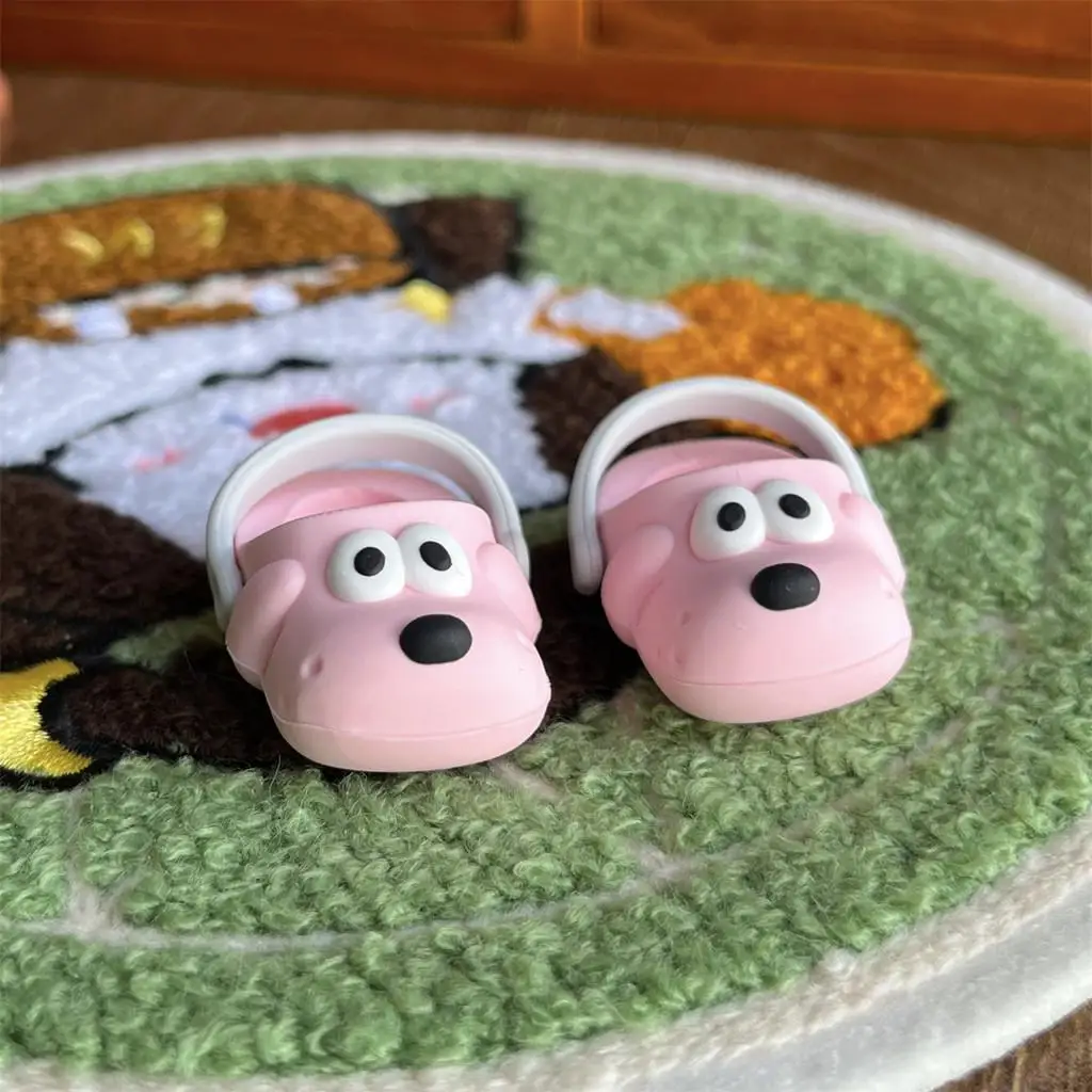 For 17cm labubu shoes puppy dog slippers Dolls Shoes Slipper Toys Casual Sandal Dolls Accessories DIY Doll Toys For 17cm labubu shoes puppy dog slippers Dolls Shoes Slipper Toys Casual Sandal Dolls Accessories DIY Doll Toys