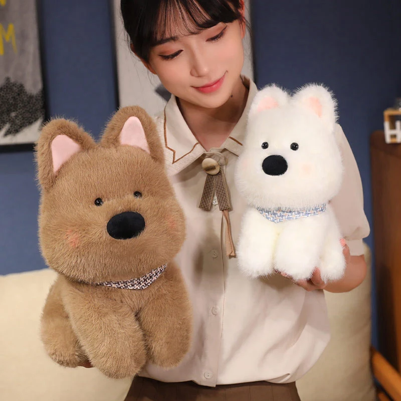 1Pc 25/35/45CM Cute Plush West Highland Dog Plush Toy White Terrier Dolls Stuffed Soft Dog Pillow Kawaii Toy for Birthday Xmas 1Pc 25/35/45CM Cute Plush West Highland Dog Plush Toy White Terrier Dolls Stuffed Soft Dog Pillow Kawaii Toy for Birthday Xmas