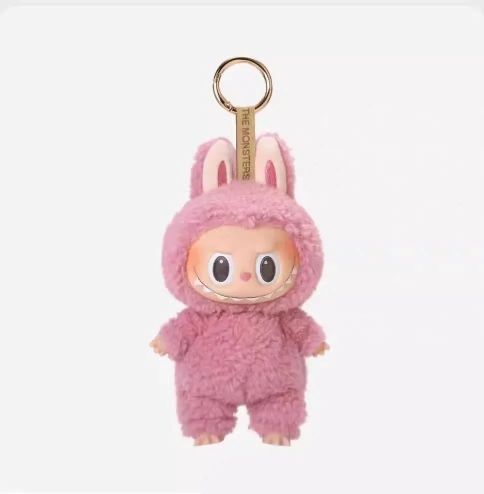 Labubu Monsters Dolls Toys Full Set Collectible 1:1 Replica Model Cute Have A Seat Keychain Backpack Pendant High Quality Gifts