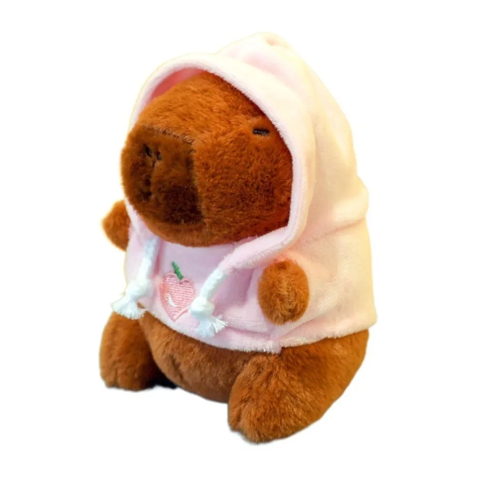 Cute Multicolor Plush Capybara Keychain Toy Cartoon Capybara Headgear Capybara Doll Accessories Guinea Pig Fluffty Animal Doll Cute Multicolor Plush Capybara Keychain Toy Cartoon Capybara Headgear Capybara Doll Accessories Guinea Pig Fluffty Animal Doll