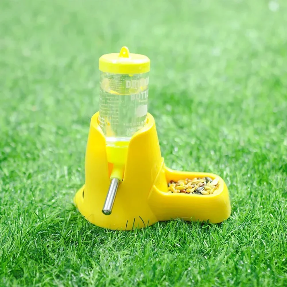 Hamster Water Feeder Small Animal Automatic Dispenser Drinking Water Bottle Bowls Dish with Food Container for Guinea Pig Rat Hamster Water Feeder Small Animal Automatic Dispenser Drinking Water Bottle Bowls Dish with Food Container for Guinea Pig Rat