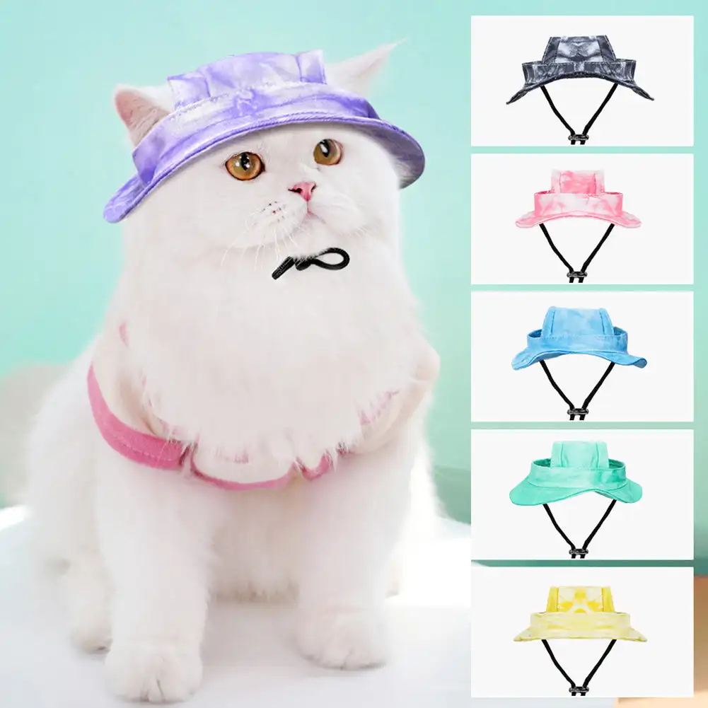 Pet Hat With Ear Holes Sunscreen Baseball Cap For Large Medium Small Dogs Summer Dog Cap Sun Hat Outdoor Hiking Hat Pet Product