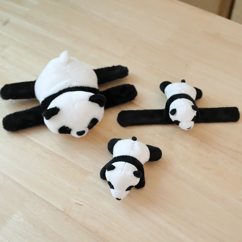 1pc Kawaii Animal Slap Snap Wrap Wristband Bracelet Panda Plush Hand Ring Wristband For Kids Toys Birthday Elegant Present 1pc Kawaii Animal Slap Snap Wrap Wristband Bracelet Panda Plush Hand Ring Wristband For Kids Toys Birthday Elegant Present