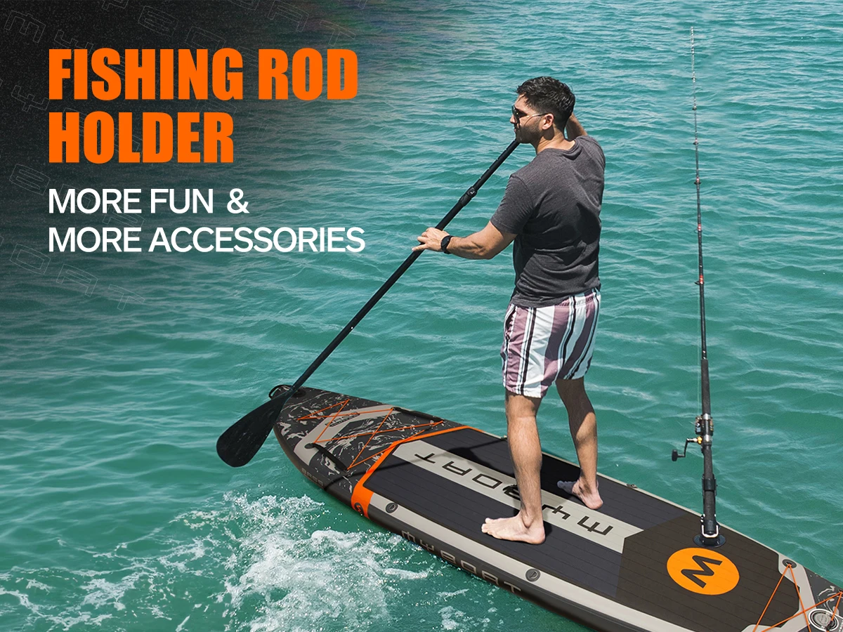Myboat New Inflatable Paddle Board 11'6''x35''x6'' Stand Up Station Board With Accessories Extra Wide SUP Board Myboat New Inflatable Paddle Board 11'6''x35''x6'' Stand Up Station Board With Accessories Extra Wide SUP Board