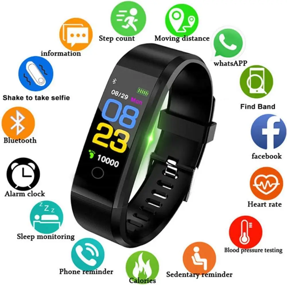 Ladies and Gentlemen Smartwatches, Fitness Wristbands, Fitness Watches, Sports Watches, Suitable for IOS Android Phones Ladies and Gentlemen Smartwatches, Fitness Wristbands, Fitness Watches, Sports Watches, Suitable for IOS Android Phones