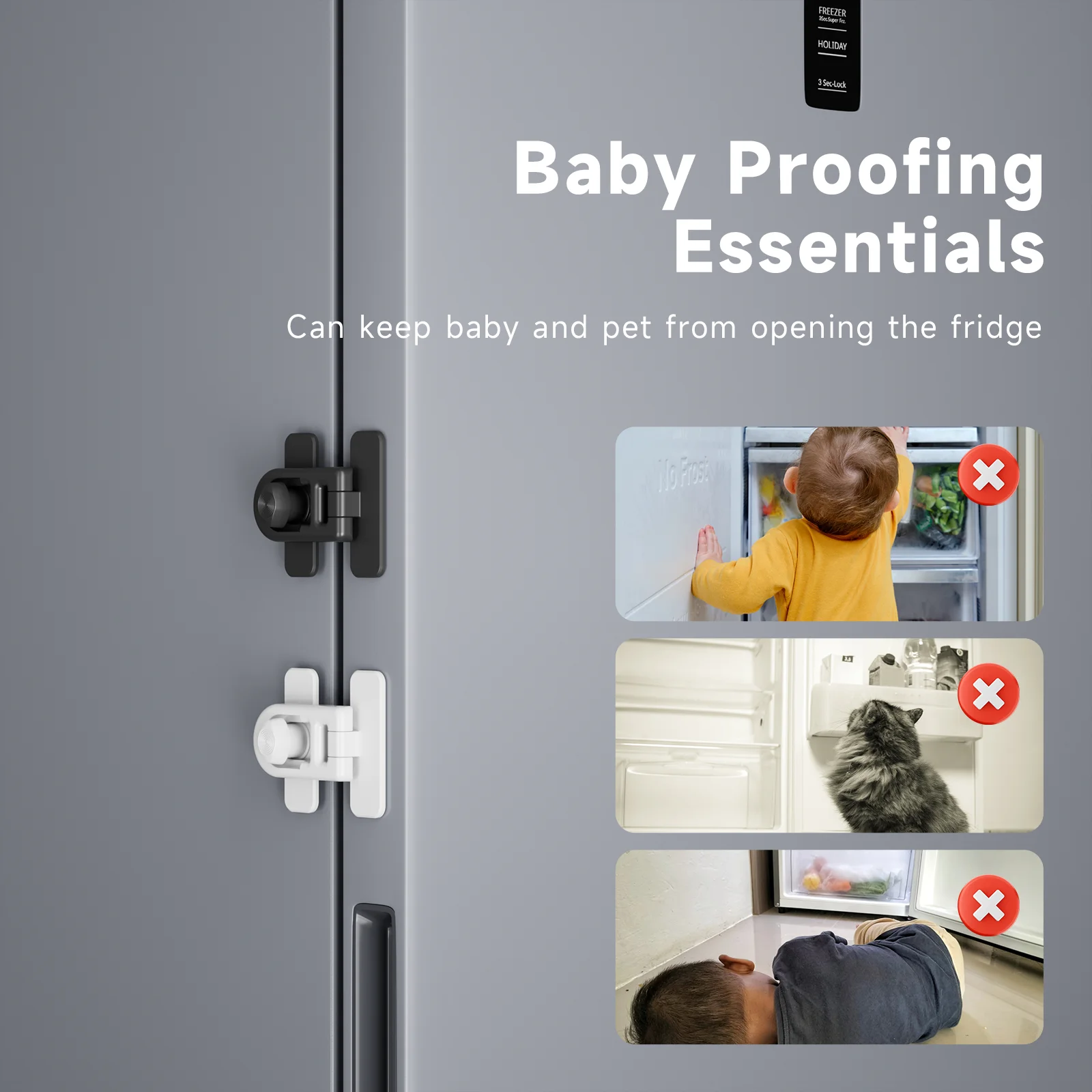 Child Safety Fridge lock Single-Door Refrigerator Door Stopper Baby Protection Kids Safety Care Freezer Lock Child Safety Fridge lock Single-Door Refrigerator Door Stopper Baby Protection Kids Safety Care Freezer Lock