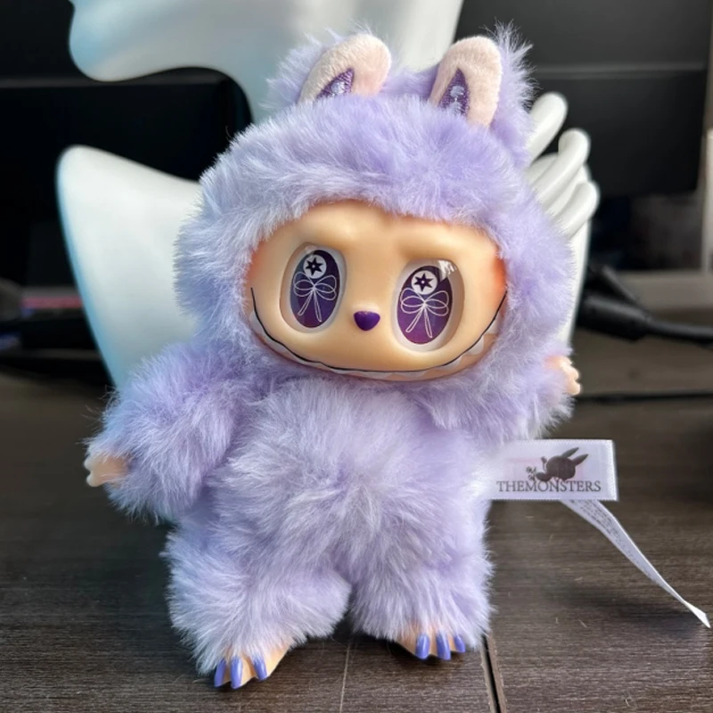 Labubu The Monsters V3 Series Blind Teddy Box, Vinyl Base Toy, Animated Characters, Mysterious Surprise Box, Keychain, Children'