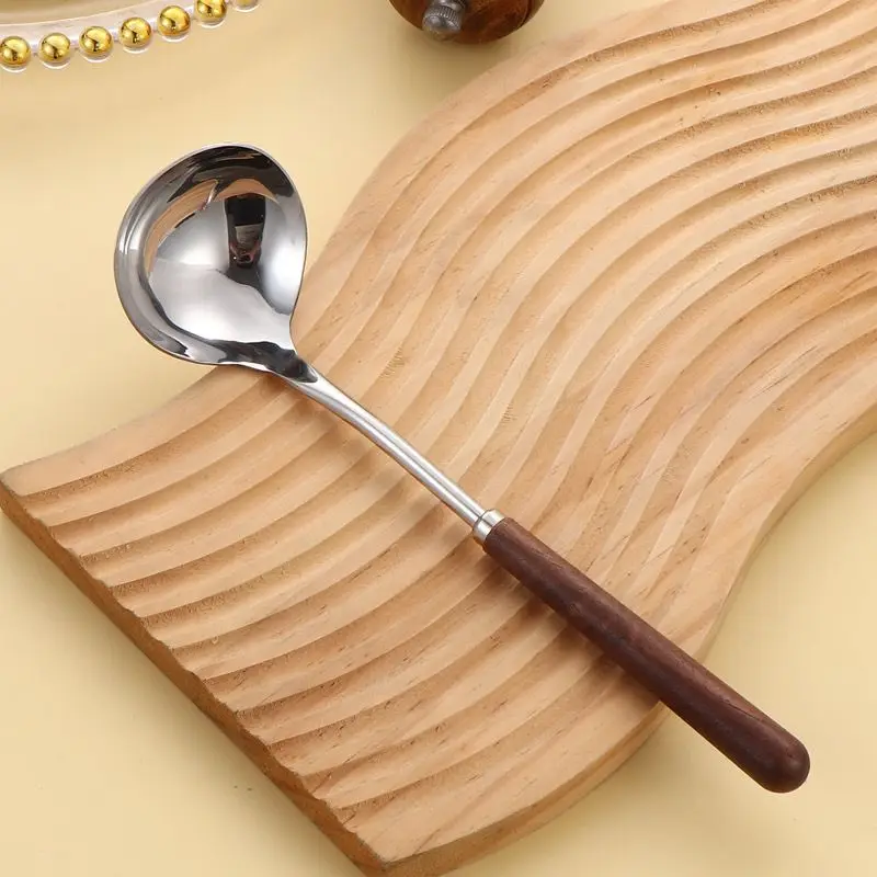 Walnut Mini Spatula Cooking Household Stainless Steel 304 Food Grade Spoon Set Simplicity Kitchen Utensils Wooden Handle Spatula Walnut Mini Spatula Cooking Household Stainless Steel 304 Food Grade Spoon Set Simplicity Kitchen Utensils Wooden Handle Spatula