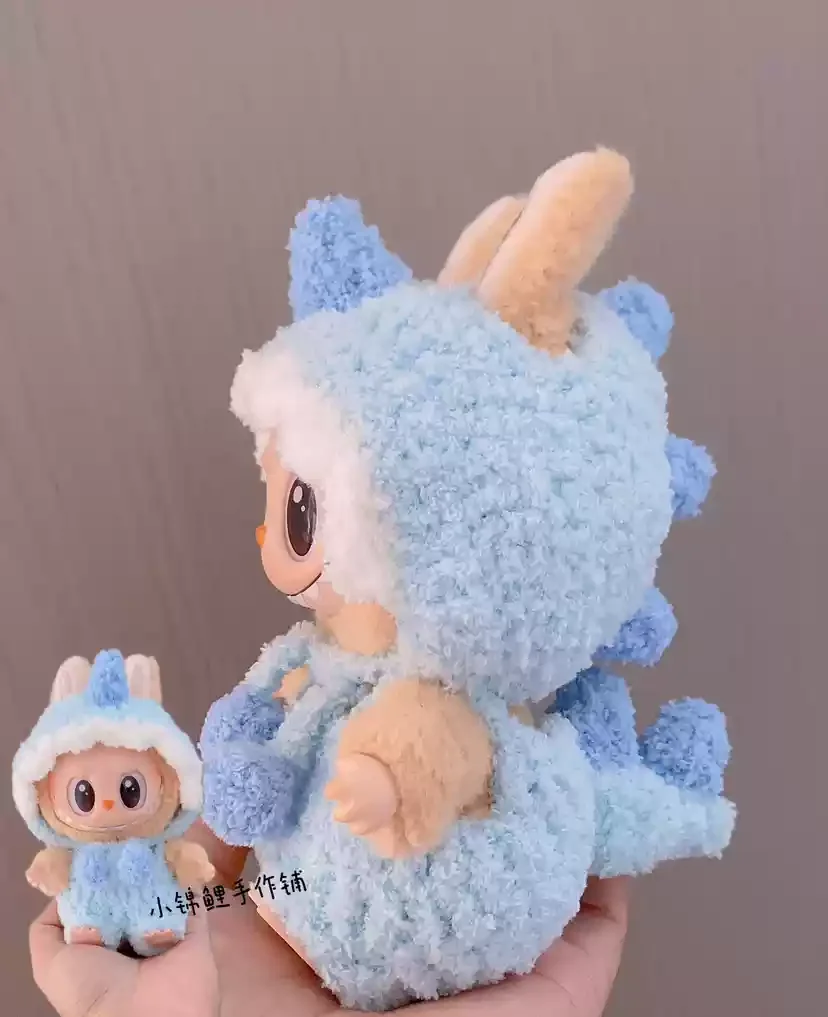 Popmart Labubu 2nd Generation Sitting Party Doll Clothes Handmade Art Weaving Toys Anime Cute Labubu Surrounding Popmart Labubu 2nd Generation Sitting Party Doll Clothes Handmade Art Weaving Toys Anime Cute Labubu Surrounding