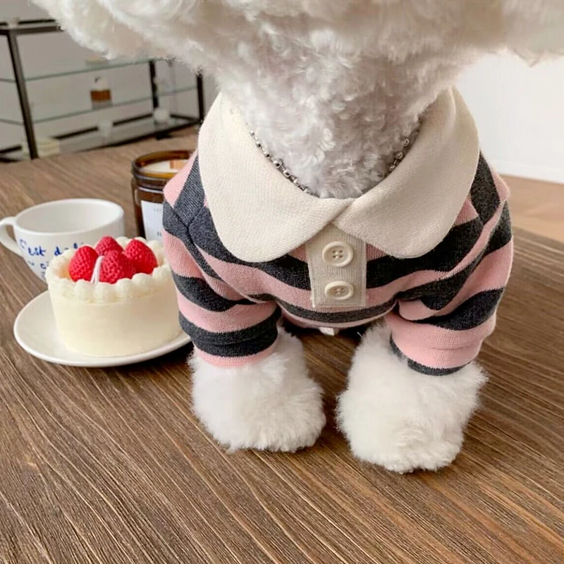 Fashion Pet Dog Striped Shirt Summer Puppy Clothes Cute Cat Vest Breathable Dog Thin Shirt Pet Kitten Clothing Chihuahua Clothes Fashion Pet Dog Striped Shirt Summer Puppy Clothes Cute Cat Vest Breathable Dog Thin Shirt Pet Kitten Clothing Chihuahua Clothes