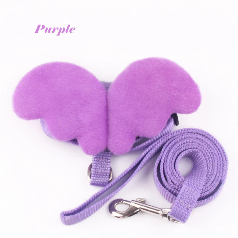 Cute Angel Wing Pet Rabbit Harness and Leash for Cats Rabbits Personalized Rabbit Harnesses Bunny Accessories Hamster Clothes Cute Angel Wing Pet Rabbit Harness and Leash for Cats Rabbits Personalized Rabbit Harnesses Bunny Accessories Hamster Clothes