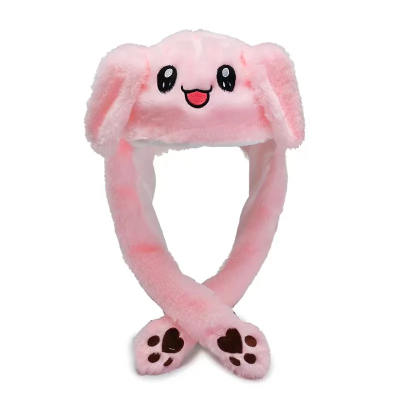 Rabbit Ears Hat Funny Gift For Kids Boys Girls Cute Rabbit Hat With Moving Ears Cute Bunny Hat Funny Kids Winter Toy Warm Cap Rabbit Ears Hat Funny Gift For Kids Boys Girls Cute Rabbit Hat With Moving Ears Cute Bunny Hat Funny Kids Winter Toy Warm Cap