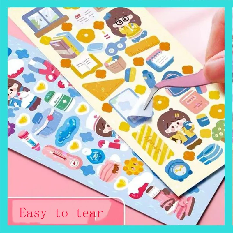 200PCS No-Repeated Sheet Stickers for Kids Kpop Pretty Aesthetic Cute Set Pack DIY Girl Toy Decor Stationery Scrapbooking 200PCS No-Repeated Sheet Stickers for Kids Kpop Pretty Aesthetic Cute Set Pack DIY Girl Toy Decor Stationery Scrapbooking