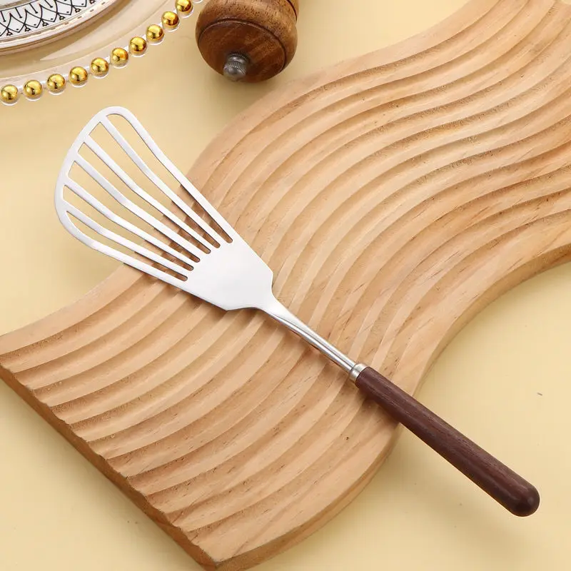 Walnut Mini Spatula Cooking Household Stainless Steel 304 Food Grade Spoon Set Simplicity Kitchen Utensils Wooden Handle Spatula Walnut Mini Spatula Cooking Household Stainless Steel 304 Food Grade Spoon Set Simplicity Kitchen Utensils Wooden Handle Spatula