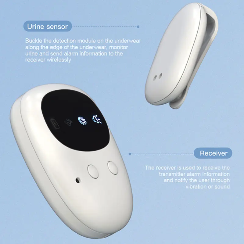 Wireless Bedwetting Alarm Nocturnal Bed Wetting Enuresis Pee Alarm Baby Children Potty Training device for Baby Kids Elder Care