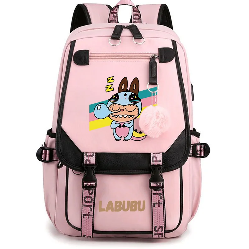 Labubu Anime Backpack Cosplay Unisex Students School Bag Cartoon Bookbag Laptop Travel Rucksack Outdoor Bag Labubu Anime Backpack Cosplay Unisex Students School Bag Cartoon Bookbag Laptop Travel Rucksack Outdoor Bag