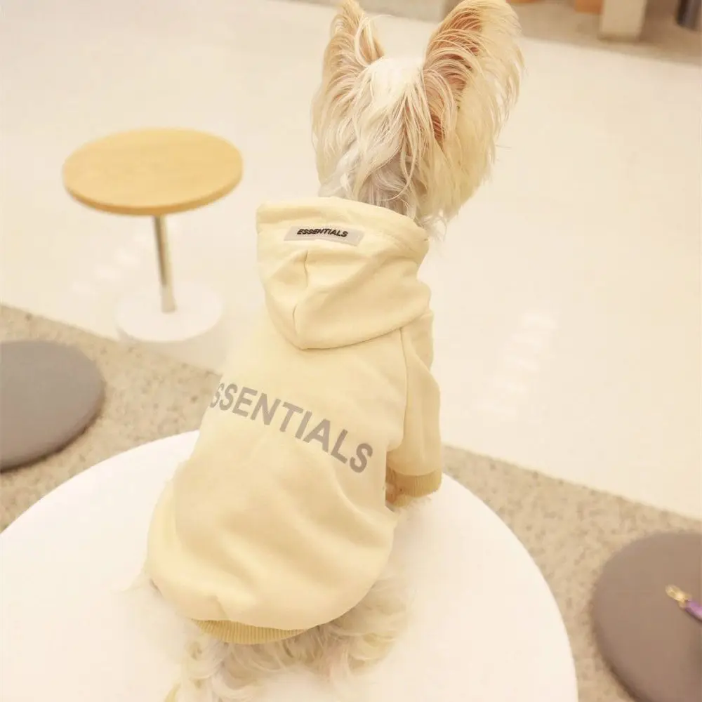 Polyester/Plush Thickened Warm Dog Sweater Soft Comfortable Dog Hoodie Sweatshirt Warm Two-legged Puppy Coat Outdoor Polyester/Plush Thickened Warm Dog Sweater Soft Comfortable Dog Hoodie Sweatshirt Warm Two-legged Puppy Coat Outdoor