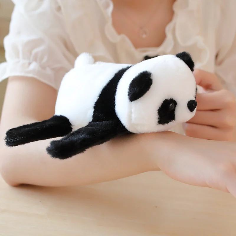 1pc Kawaii Animal Slap Snap Wrap Wristband Bracelet Panda Plush Hand Ring Wristband For Kids Toys Birthday Elegant Present 1pc Kawaii Animal Slap Snap Wrap Wristband Bracelet Panda Plush Hand Ring Wristband For Kids Toys Birthday Elegant Present