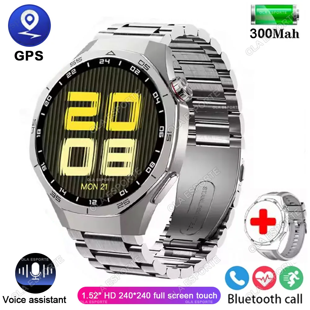 Watch 5 Pro Smart Watch for Huawei GT 5 Pro Smartwatch Gift Sport Watches Men Women Bluetooth Phone Call WristWatch GPS Band NEW Watch 5 Pro Smart Watch for Huawei GT 5 Pro Smartwatch Gift Sport Watches Men Women Bluetooth Phone Call WristWatch GPS Band NEW