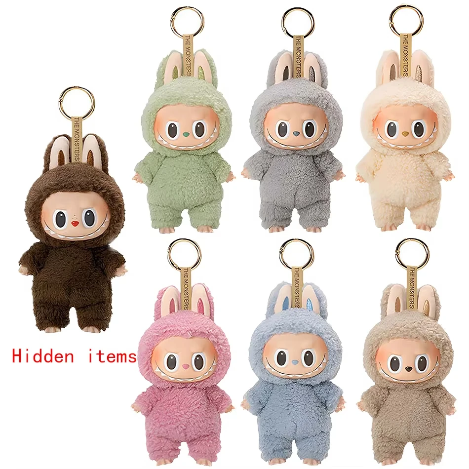 NEW Labubu The Monsters Heartbeat Macaron Enamel Face Blind Box Pvc Figurine Tabletop Ornament Kawaii Doll Kid Birthday Gift